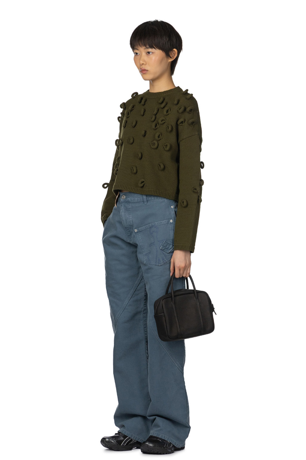 JW Anderson - Twisted Workwear Trousers - Steel Blue